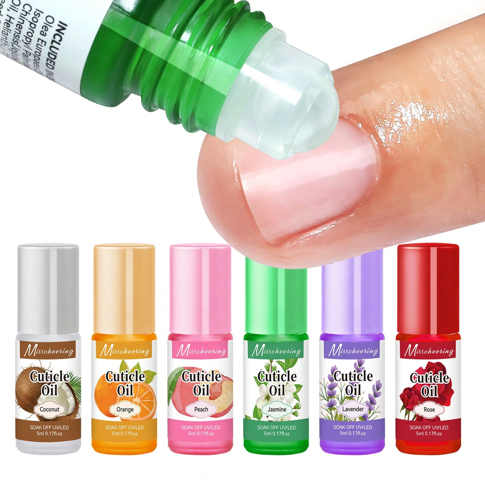 Cuticle Oil Pen - 5 stks Nagel Voedingsolie Pen Nagel