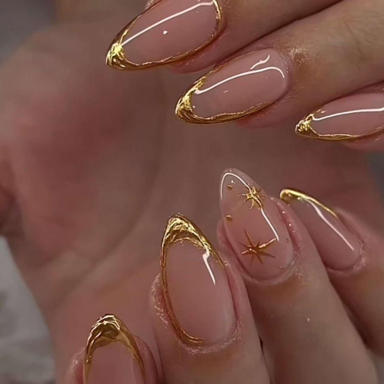 24 Stuks Korte Amandel Nagels  - Nail Art French recensie en prijs