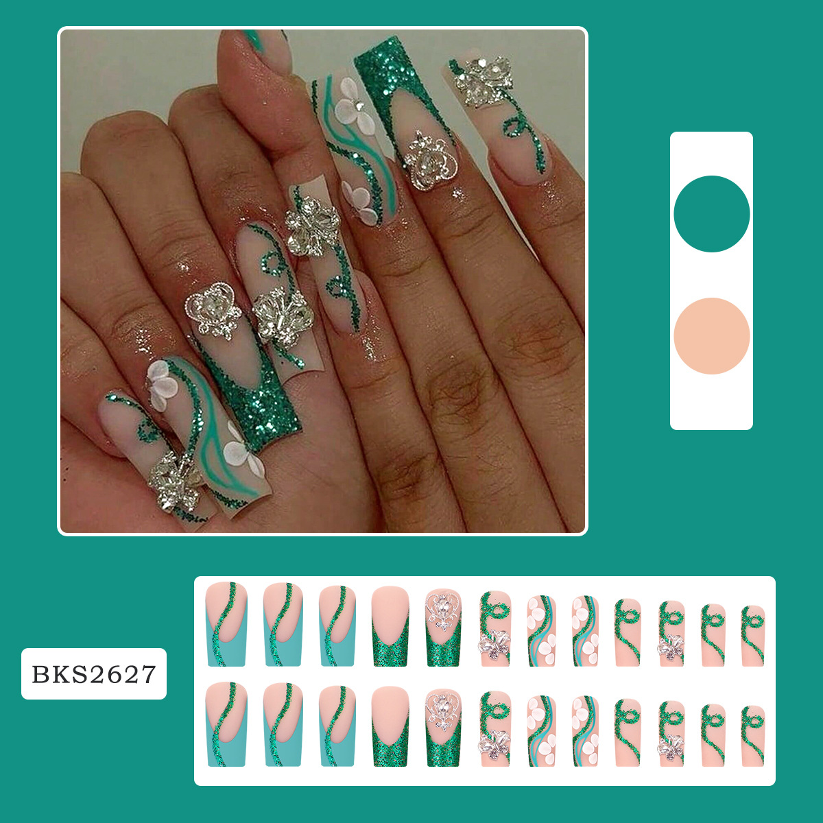 Lange Doodskist Pers Op Nagels - Nail Art French recensie en prijs