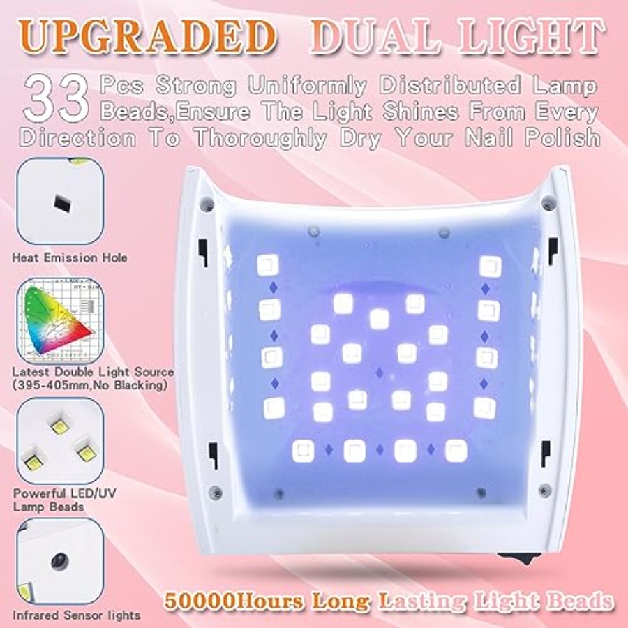 Oplaadbare, sneller drogende U - Uv Led Lamp Nail recensie en prijs