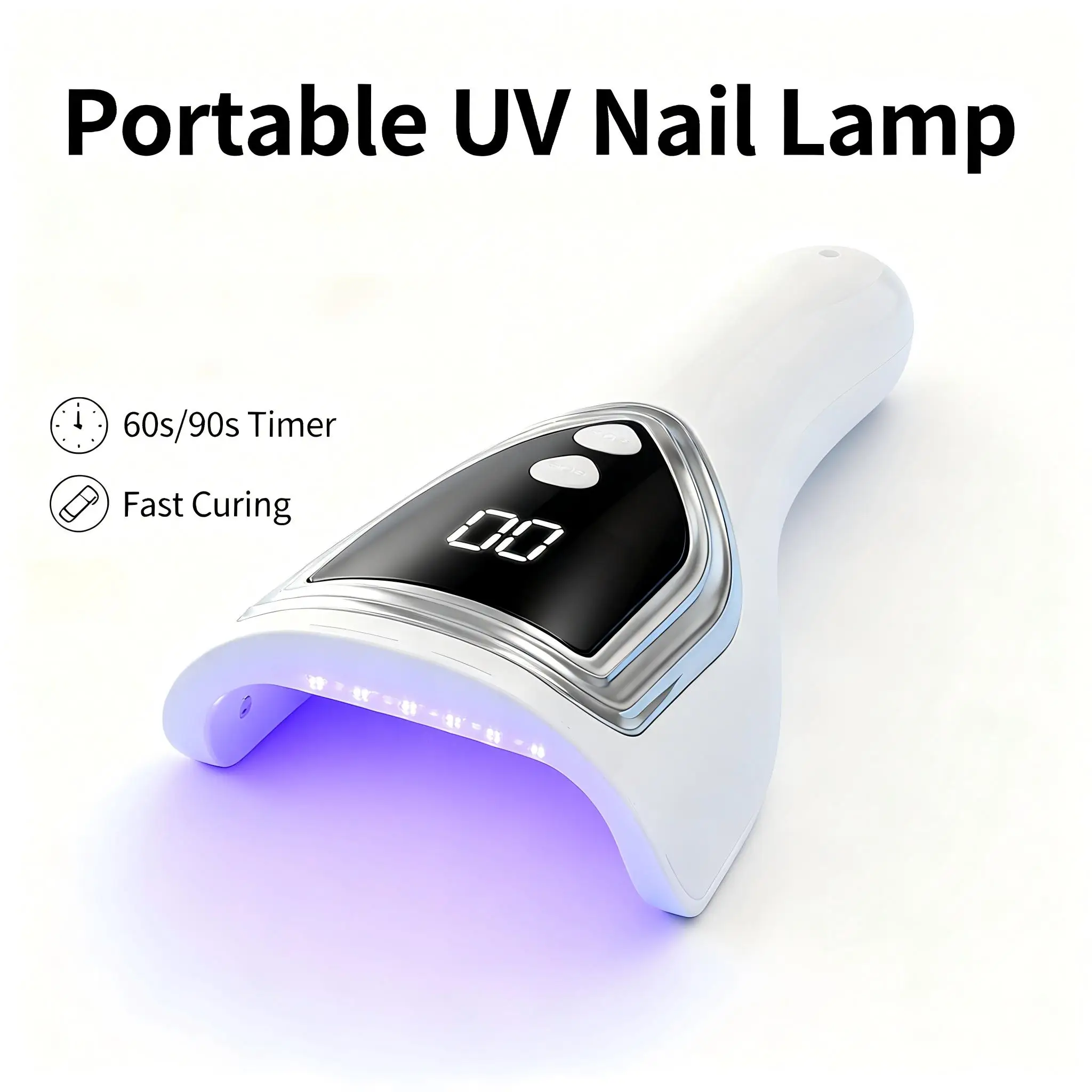 Draagbare UV-nagellamp, oplaad - Uv Led Lamp Nail recensie en prijs