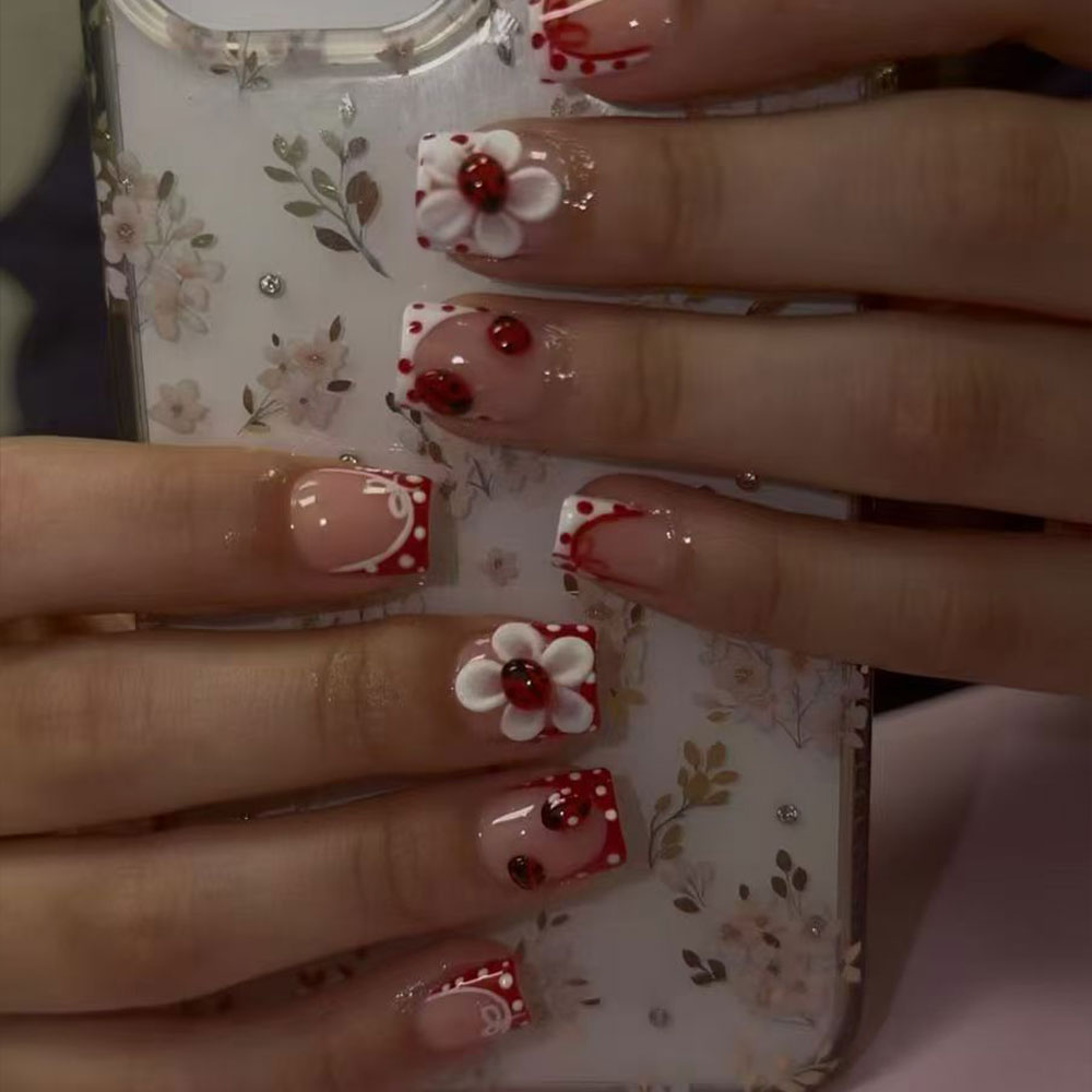 24 stuks per set. Rechthoekige - Nail Art French recensie en prijs