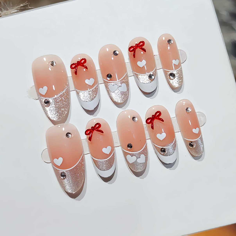 10 stuks Franse zoete, coole,  - Nail Art French recensie en prijs