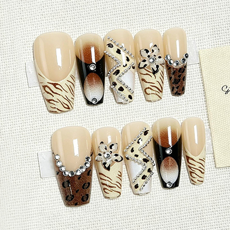 10 stuks Franse zoete, koele,  - Nail Art French recensie en prijs