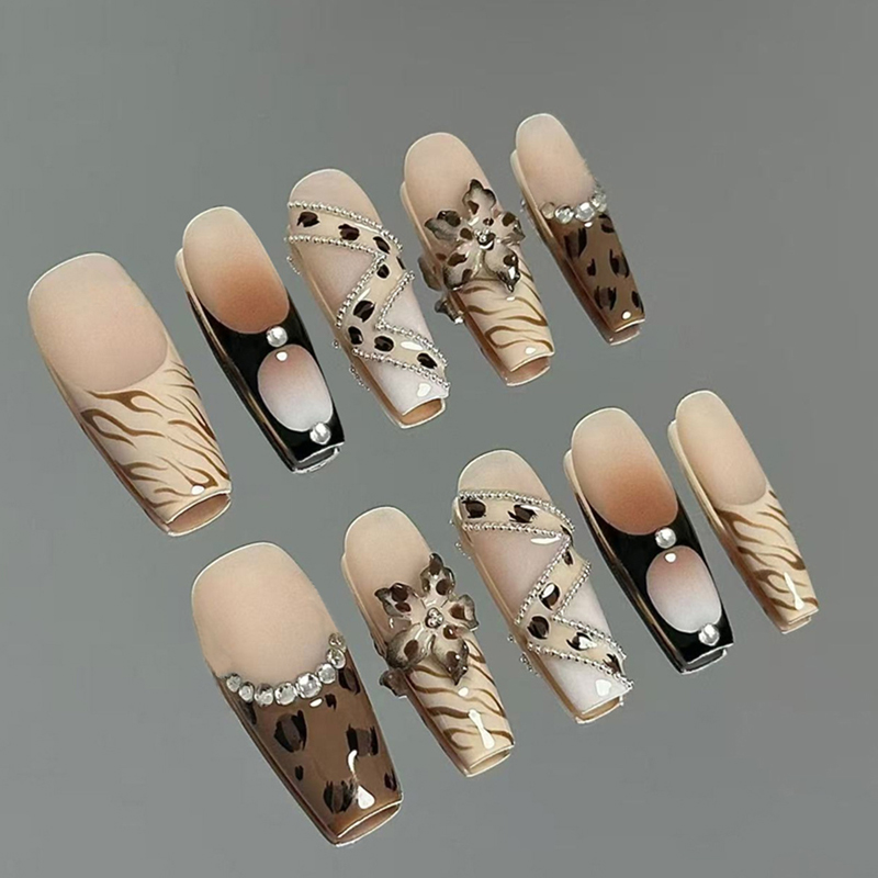 10 stuks Franse zoete, koele,  - Nail Art French recensie en prijs