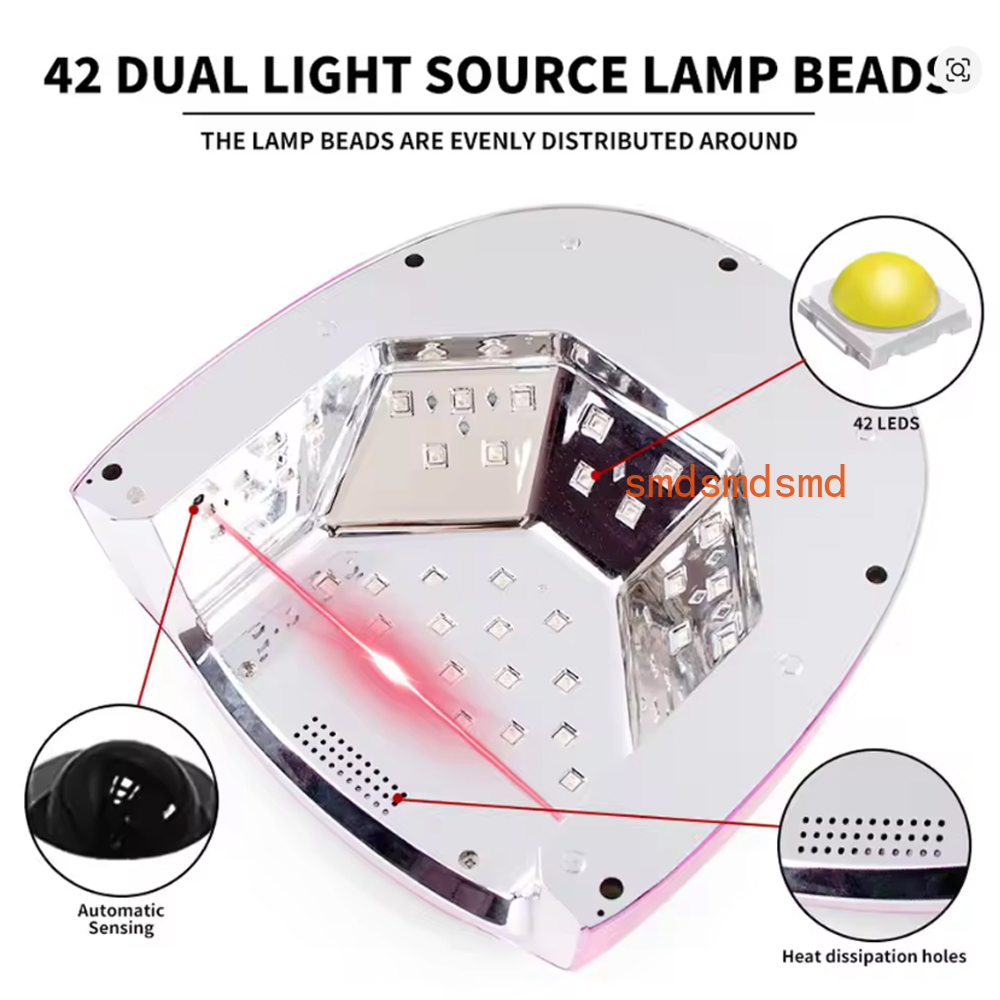 Oplaadbare 96W nagellamp met s - Uv Led Lamp Nail recensie en prijs